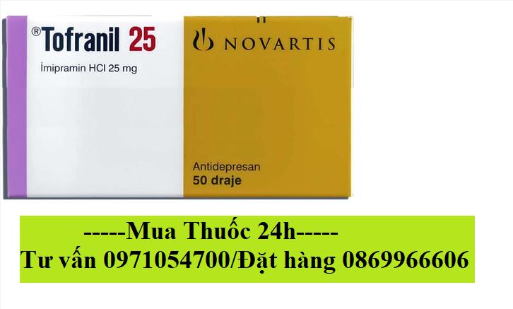 Thuốc Tofranil 25 (Imipramine) giá bao nhiêu mua ở đâu?