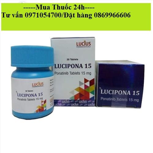 Thuốc Lucipona 15 (Ponatinib) giá bao nhiêu mua ở đâu?