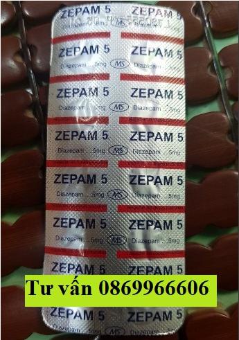 Thuốc Zepam 5 (Diazepam) giá bao nhiêu mua ở đâu?