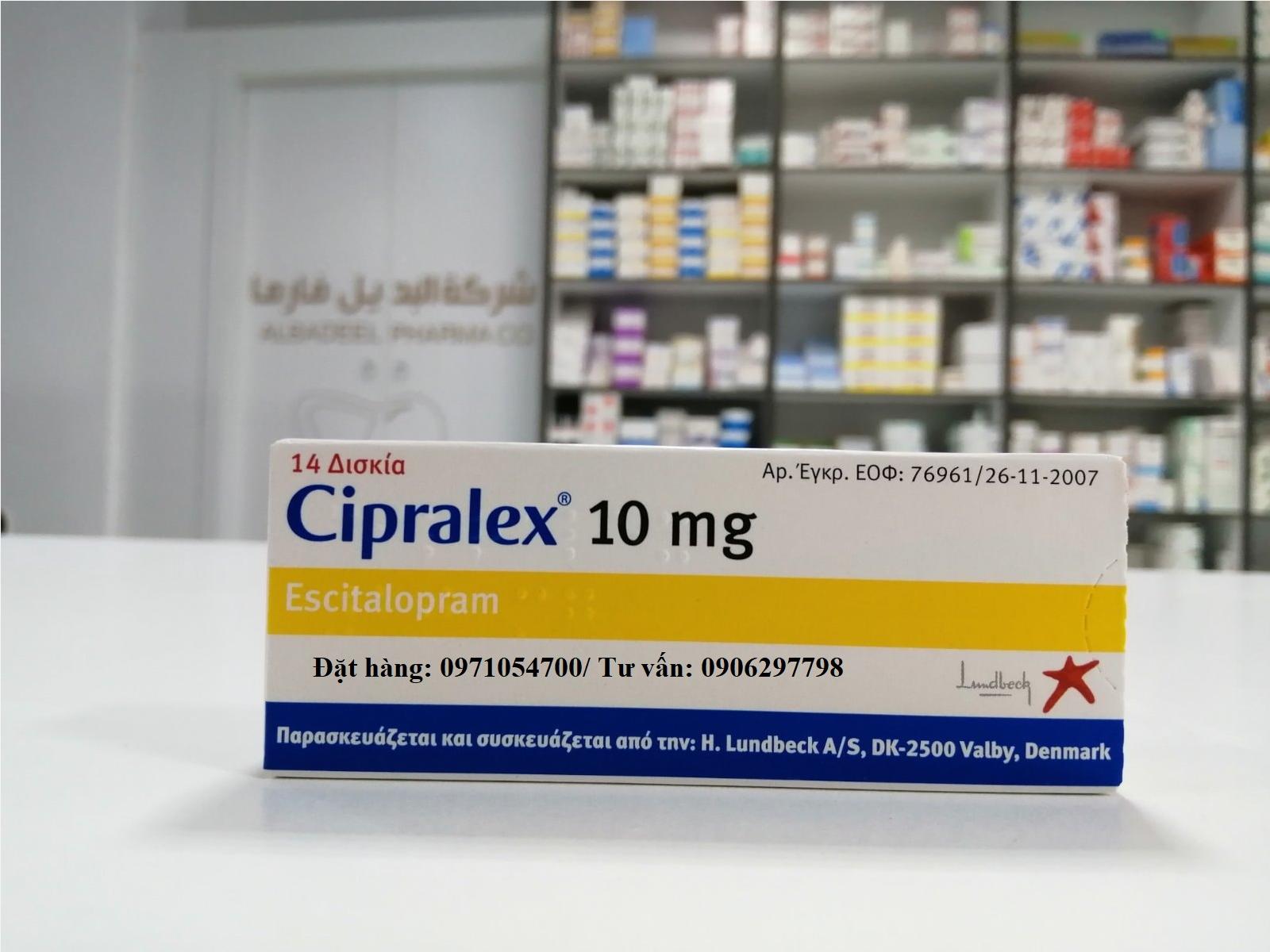 Thuốc Cipralex Escitalopram giá bao nhiêu mua ở đâu?