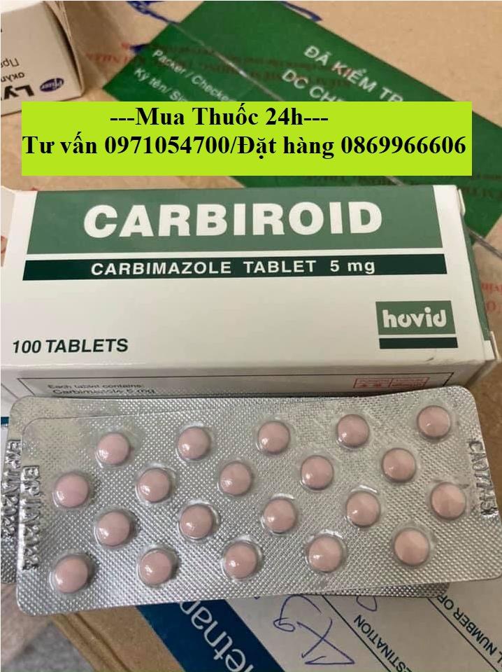  Thuốc Carbiroid (Carbimazole) giá bao nhiêu mua ở đâu?