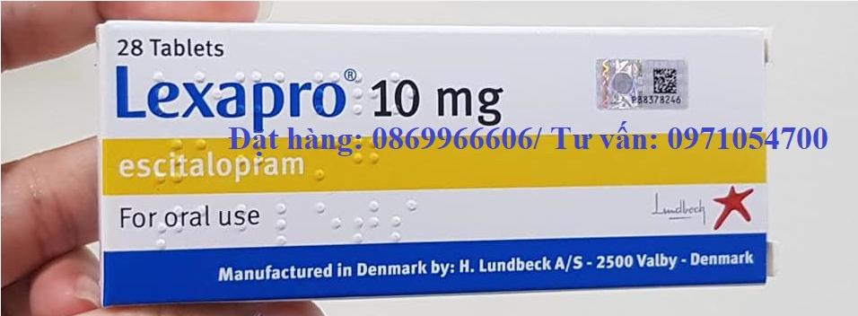 Thuốc Lexapro 10mg Escitalopram giá bao nhiêu mua ở đâu?