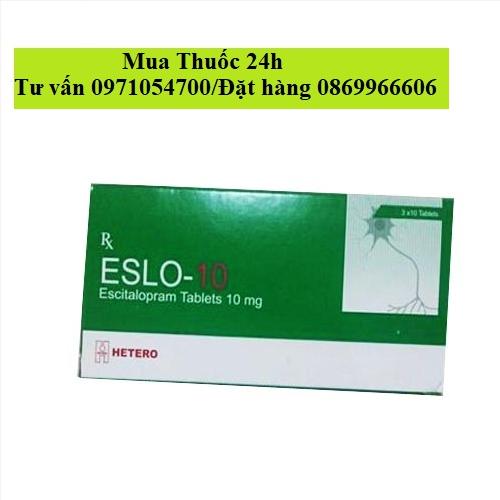 Thuốc Eslo-10 (Escitalopram) giá bao nhiêu mua ở đâu?