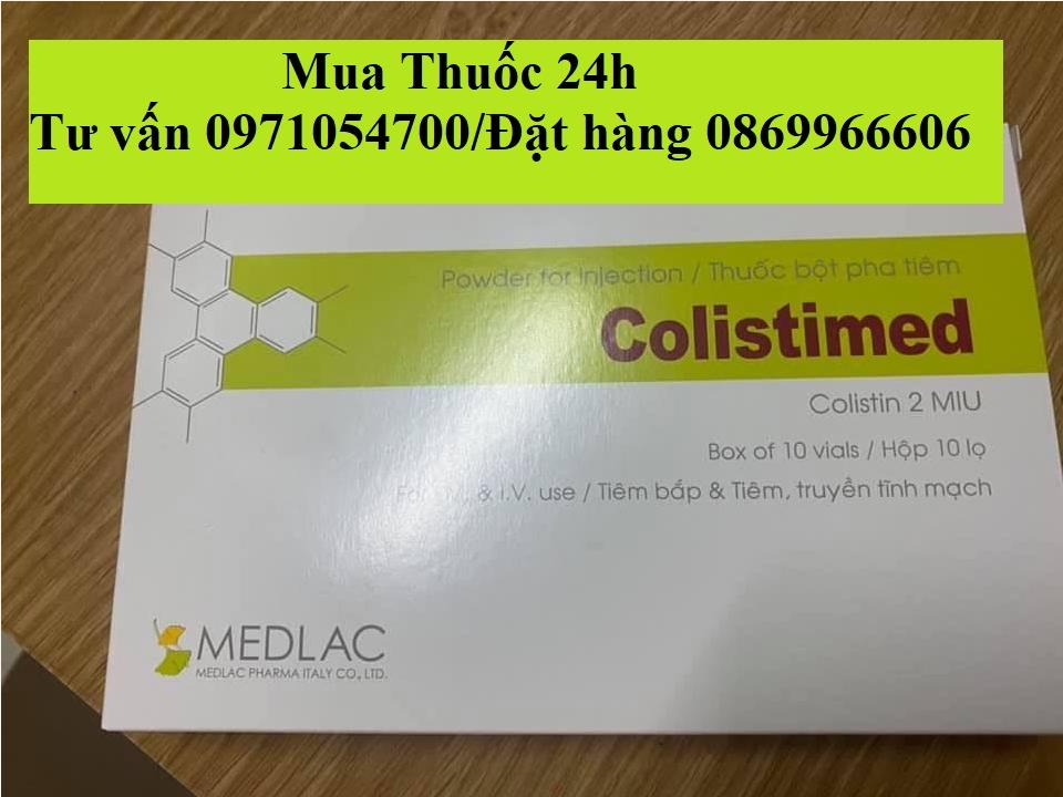 Thuốc Colistimed (Colistin) giá bao nhiêu mua ở đâu?