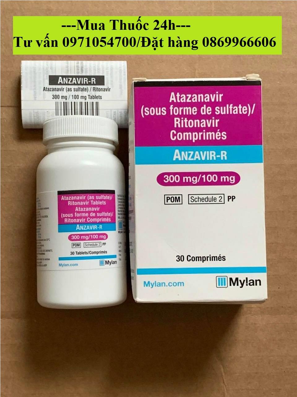 Thuốc Anzavir R Mylan giá bao nhiêu mua ở đâu?
