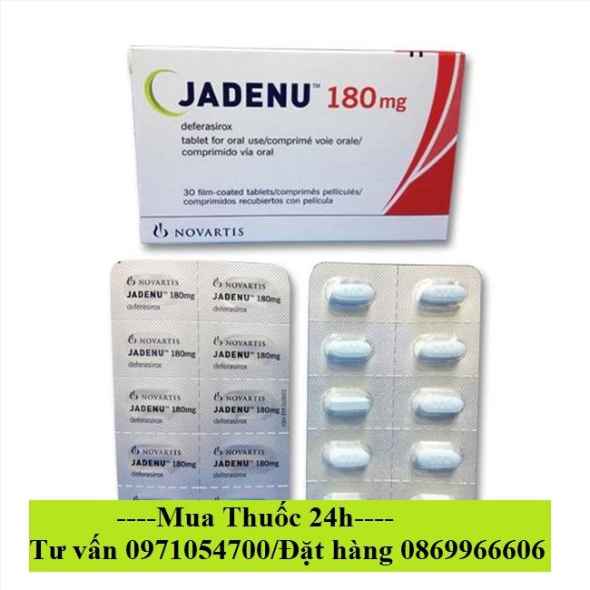 Thuốc Jadenu (Deferasirox) giá bao nhiêu mua ở đâu?