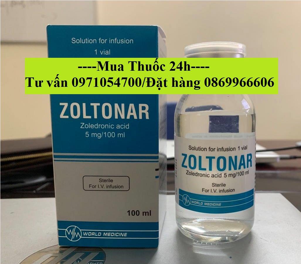 Thuốc Zoltonar (Acid zoledronic) giá bao nhiêu mua ở đâu?