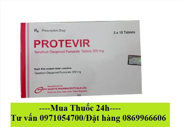 Thuốc Protevir Tenofovir 300mg giá bao nhiêu mua ở đâu?