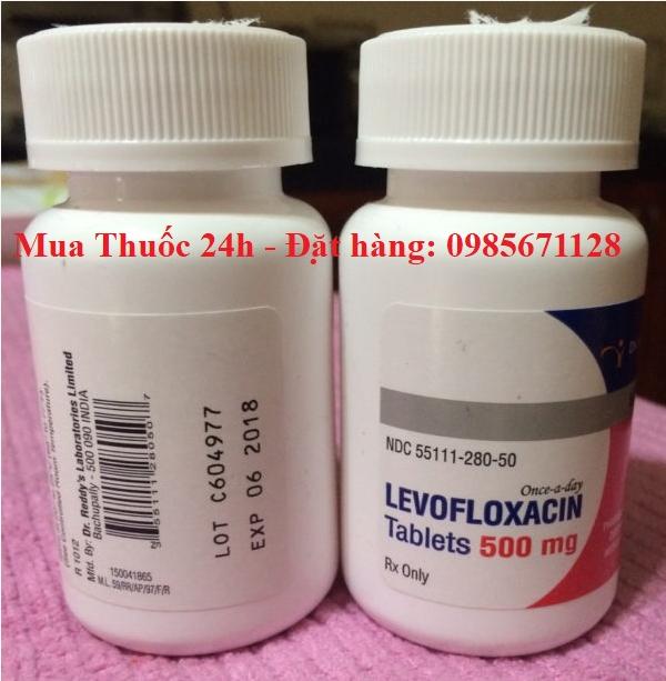 Thuốc Levofloxacin 500mg giá bao nhiêu mua ở đâu