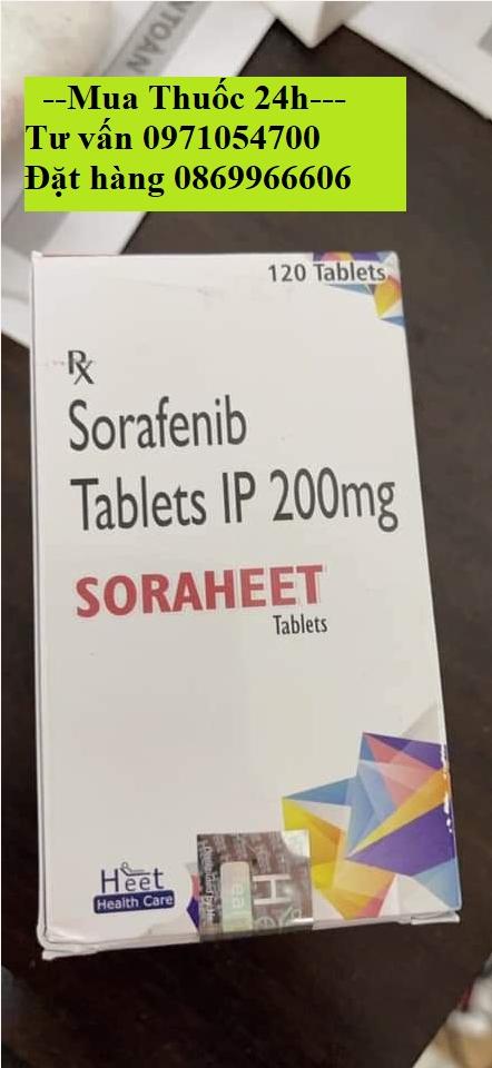 Thuốc Soraheet (Sorafenib 200mg) giá bao nhiêu mua ở đâu?