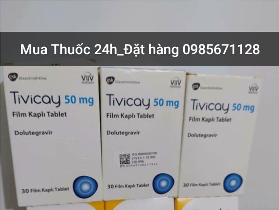 Thuốc Tivicay 50mg Dolutegravir giá bao nhiêu mua ở đâu