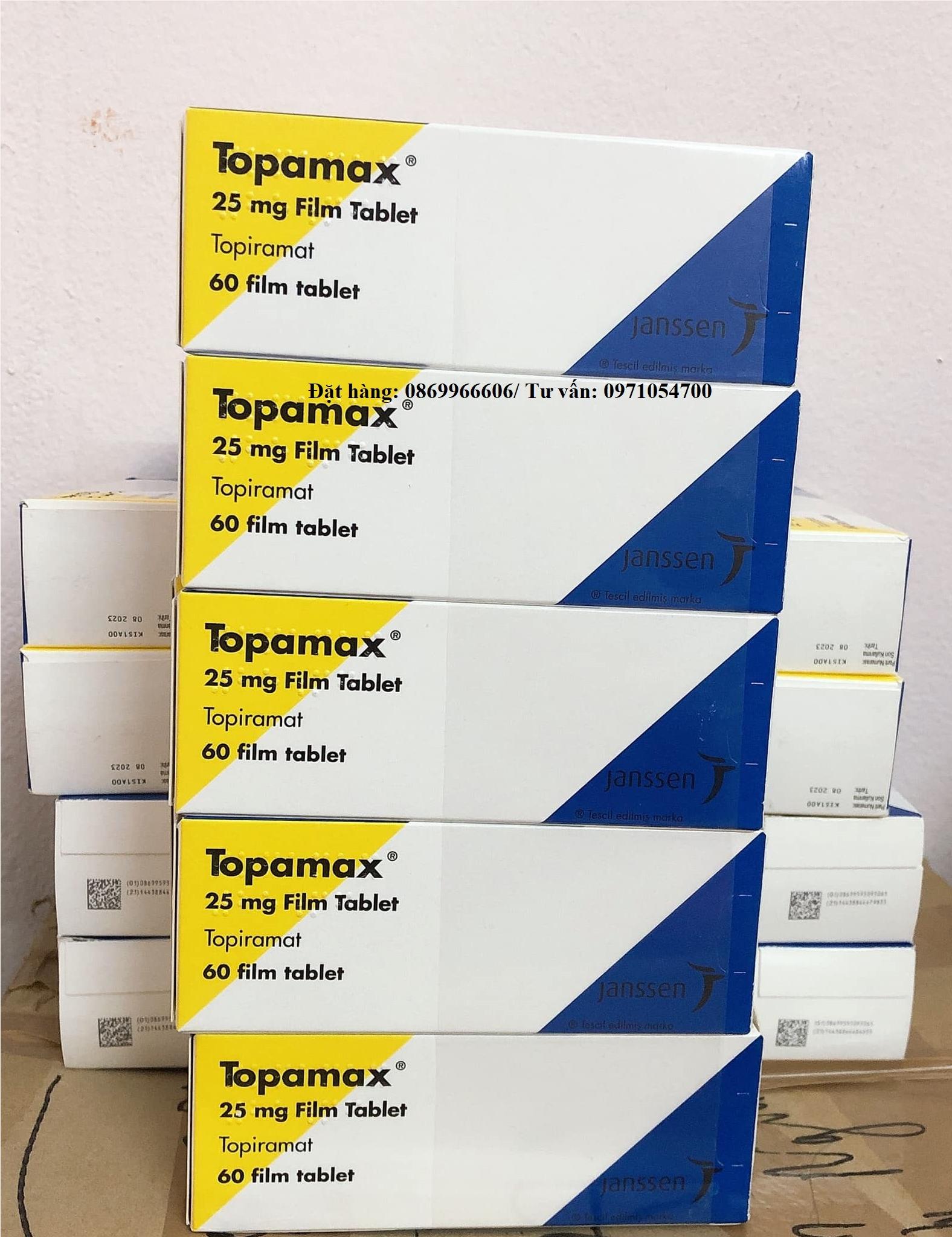 Thuốc Topamax Topiramate 25mg giá bao nhiêu mua ở đâu?