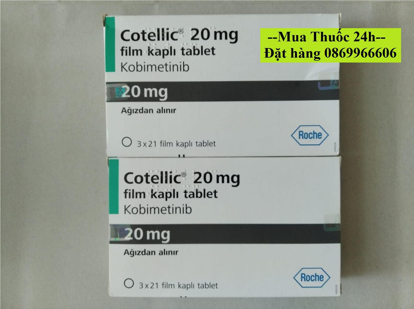 Thuốc Cotellic (Cobimetinib) giá bao nhiêu mua ở đâu?