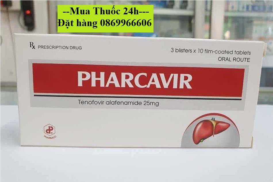 Thuốc Pharcavir (Tenofovir Alafenamide 25mg) giá bao nhiêu mua ở đâu?