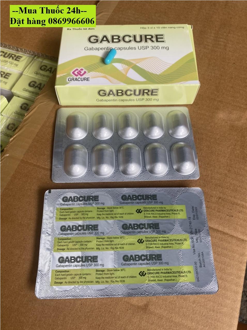 Thuốc Gabcure (Gabapentin) giá bao nhiêu mua ở đâu?