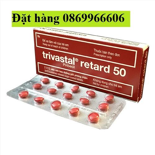 Thuốc Trivastal Retard 50 Piribedil giá bao nhiêu mua ở đâu?