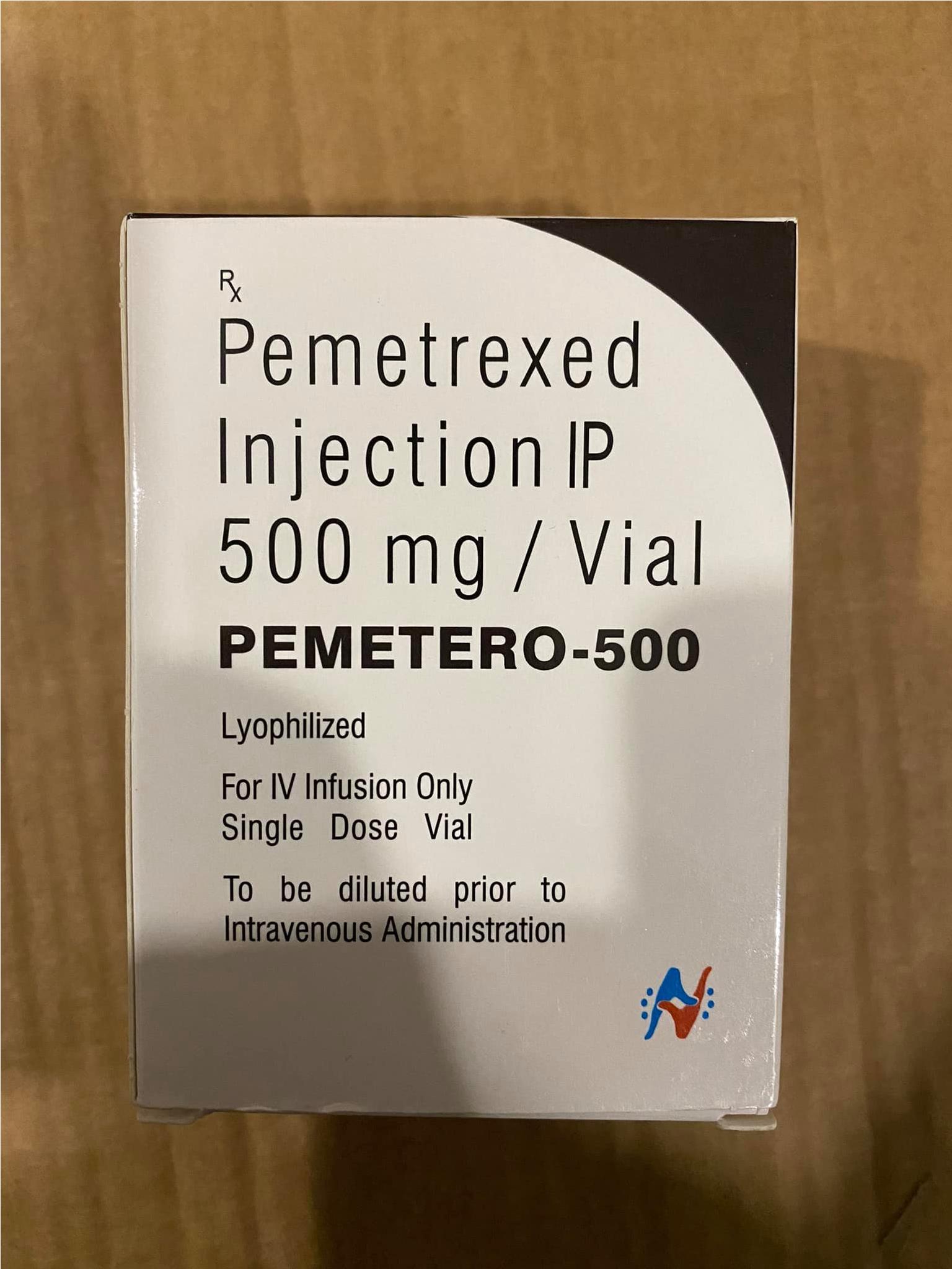 Thuốc Pemetero Pemetrexed 500mg giá bao nhiêu mua ở đâu