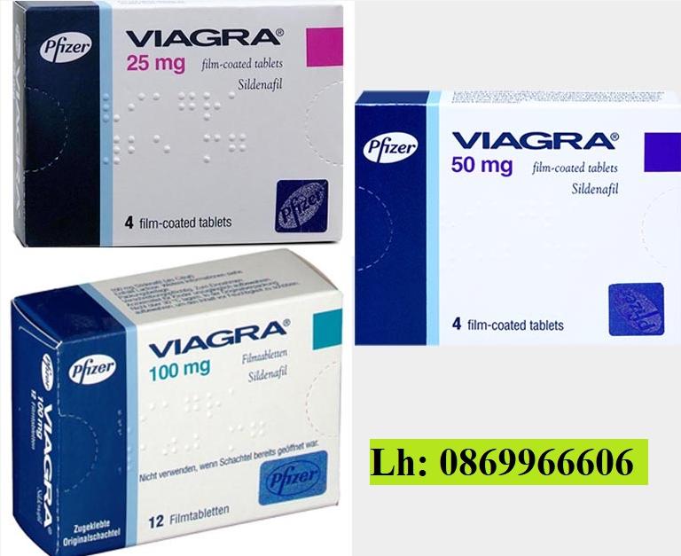 Thuốc Viagra Sildenafil giá bao nhiêu mua ở đâu?