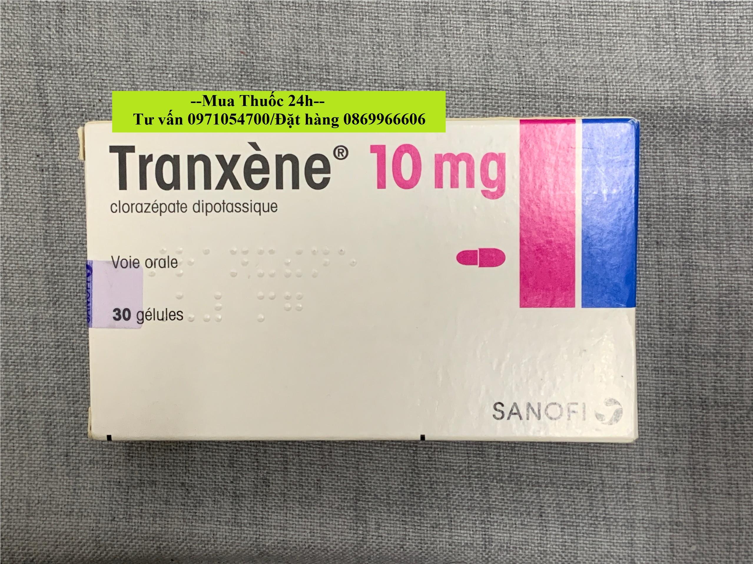 Thuốc Tranxene Clorazepate 10mg giá bao nhiêu mua ở đâu?