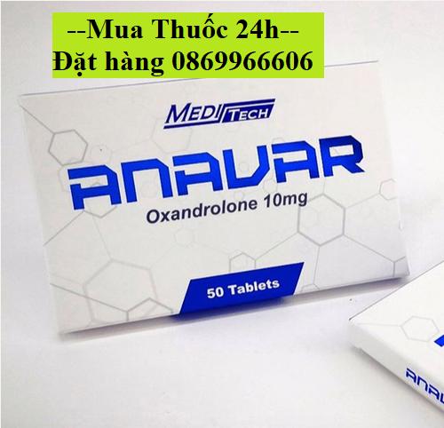 Thuốc Anavar (Oxandrolone 10mg) giá bao nhiêu mua ở đâu?