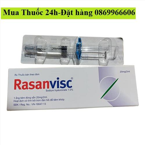 Thuốc Rasanvisc 20mg/2ml giá bao nhiêu mua ở đâu?