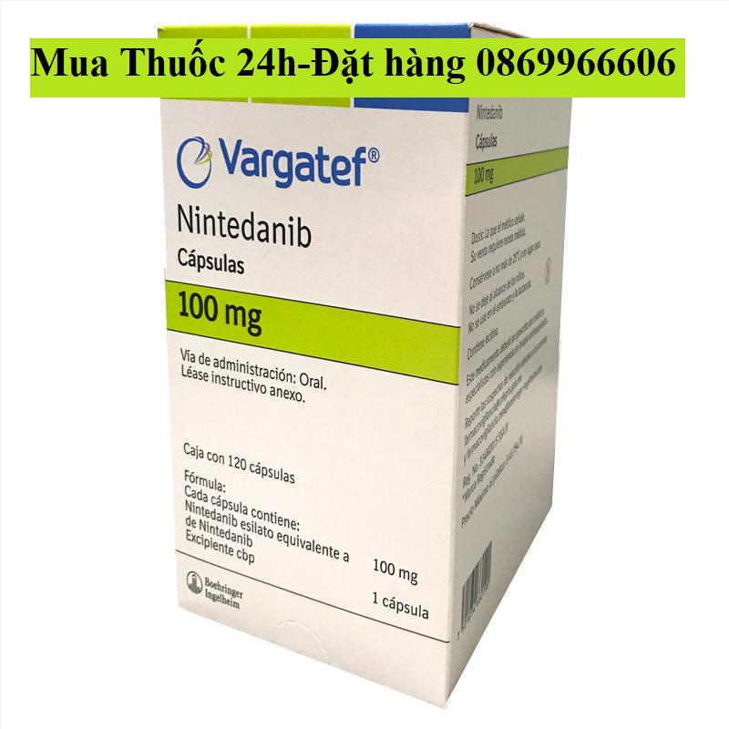 Thuốc Vargatef Nintedanib giá bao nhiêu mua ở đâu?