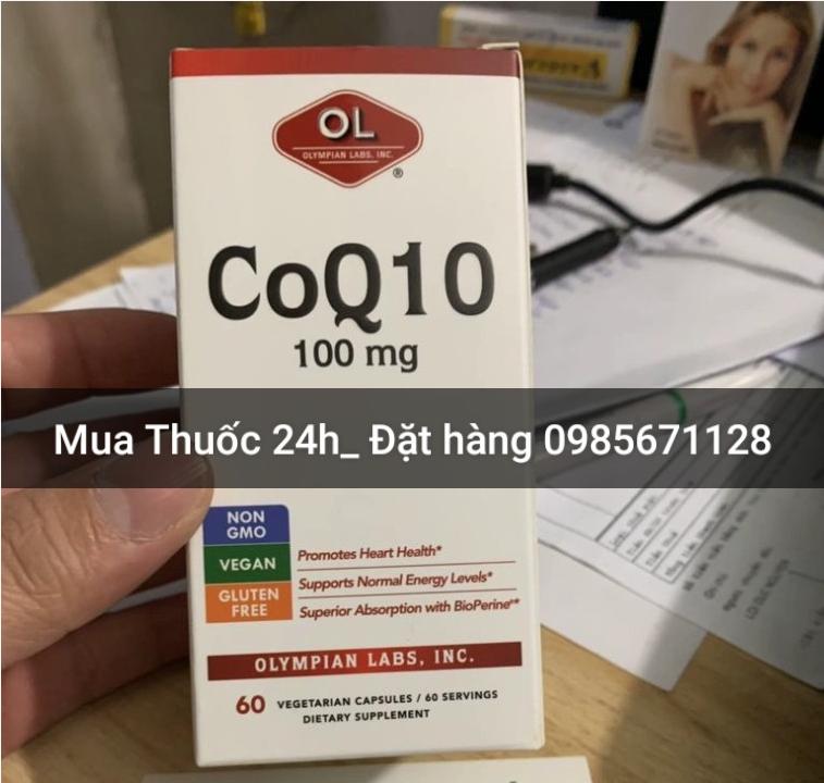 Thuốc CoQ10 100mg Coenzyme giá bao nhiêu mua ở đâu