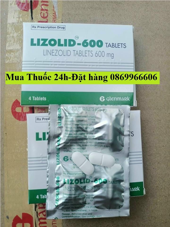 Thuốc Lizolid 600 (Linezolid) giá bao nhiêu mua ở đâu?