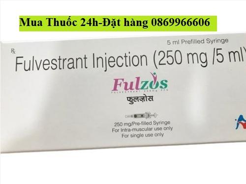Thuốc Fulzos Fulvestrant 250mg/5ml giá bao nhiêu mua ở đâu?