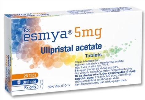 Thuốc Esmya ulipristal giá bao nhiêu mua ở đâu?
