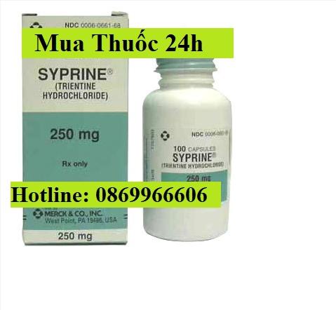 Thuốc Syprine giá bao nhiêu mua ở đâu?