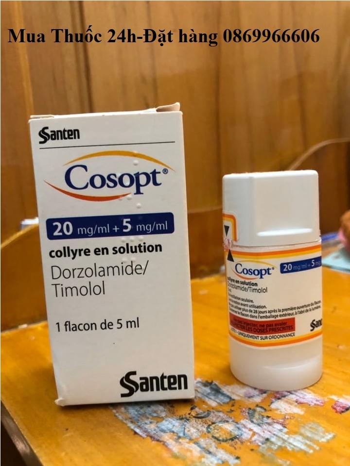 Thuốc Cosopt giá bao nhiêu mua ở đâu?