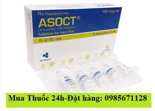 Thuốc Asoct 100 mcg/ml Octreotide giá bao nhiêu mua ở đâu