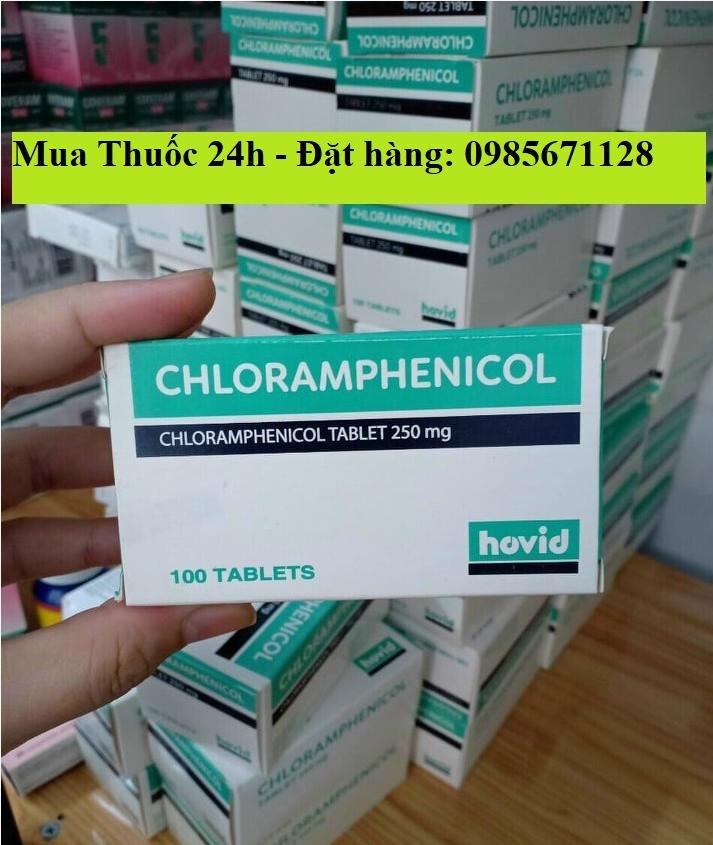 Thuốc Chloramphenicol 250mg giá bao nhiêu mua ở đâu
