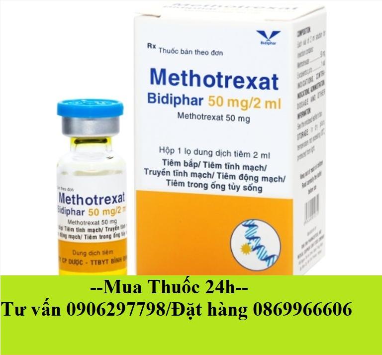 Thuốc Methotrexat Bidiphar Methotrexate 50mg giá bao nhiêu mua ở đâu?