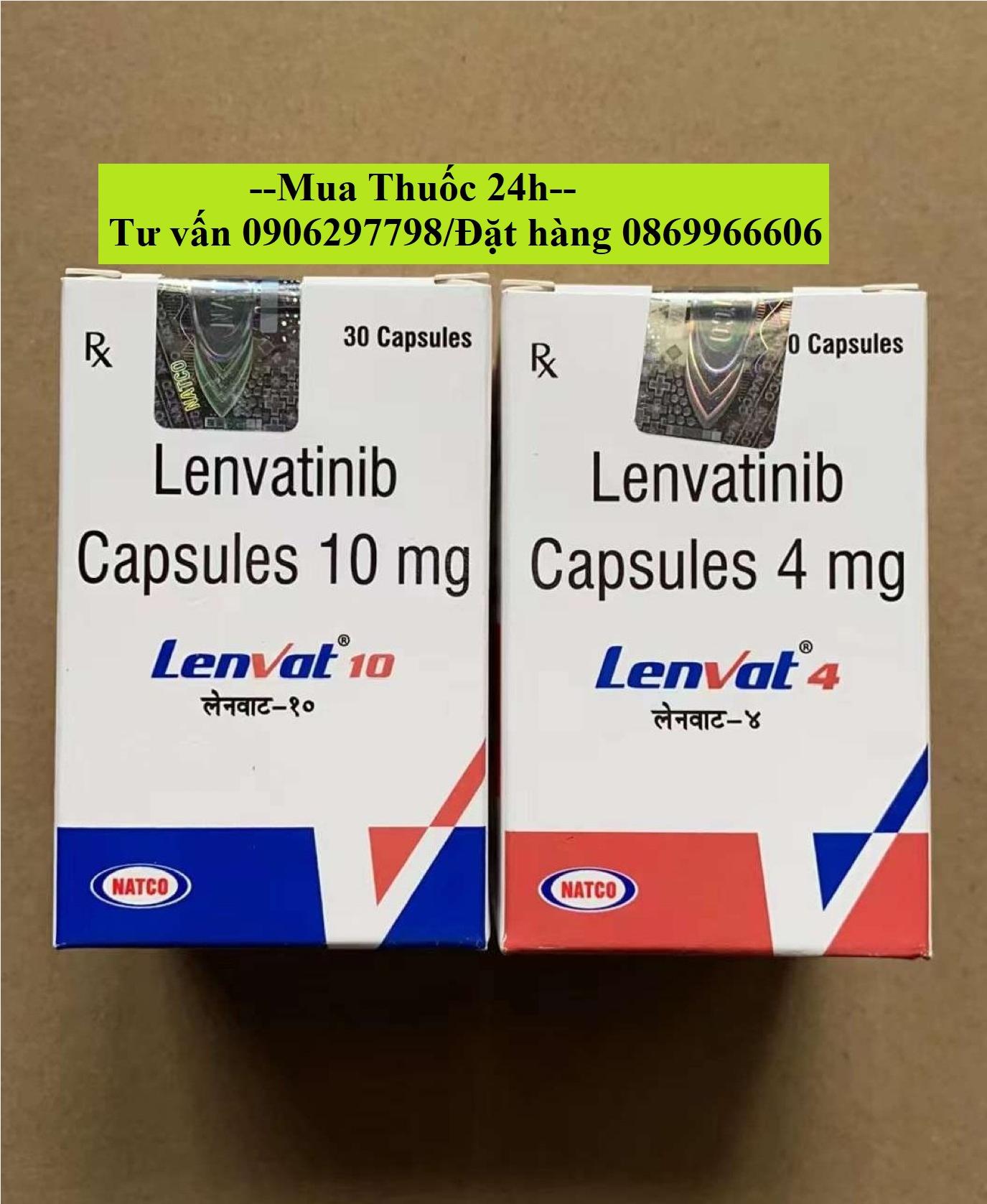 Thuốc Lenvat 4 Lenvatinib 4mg giá bao nhiêu mua ở đâu?