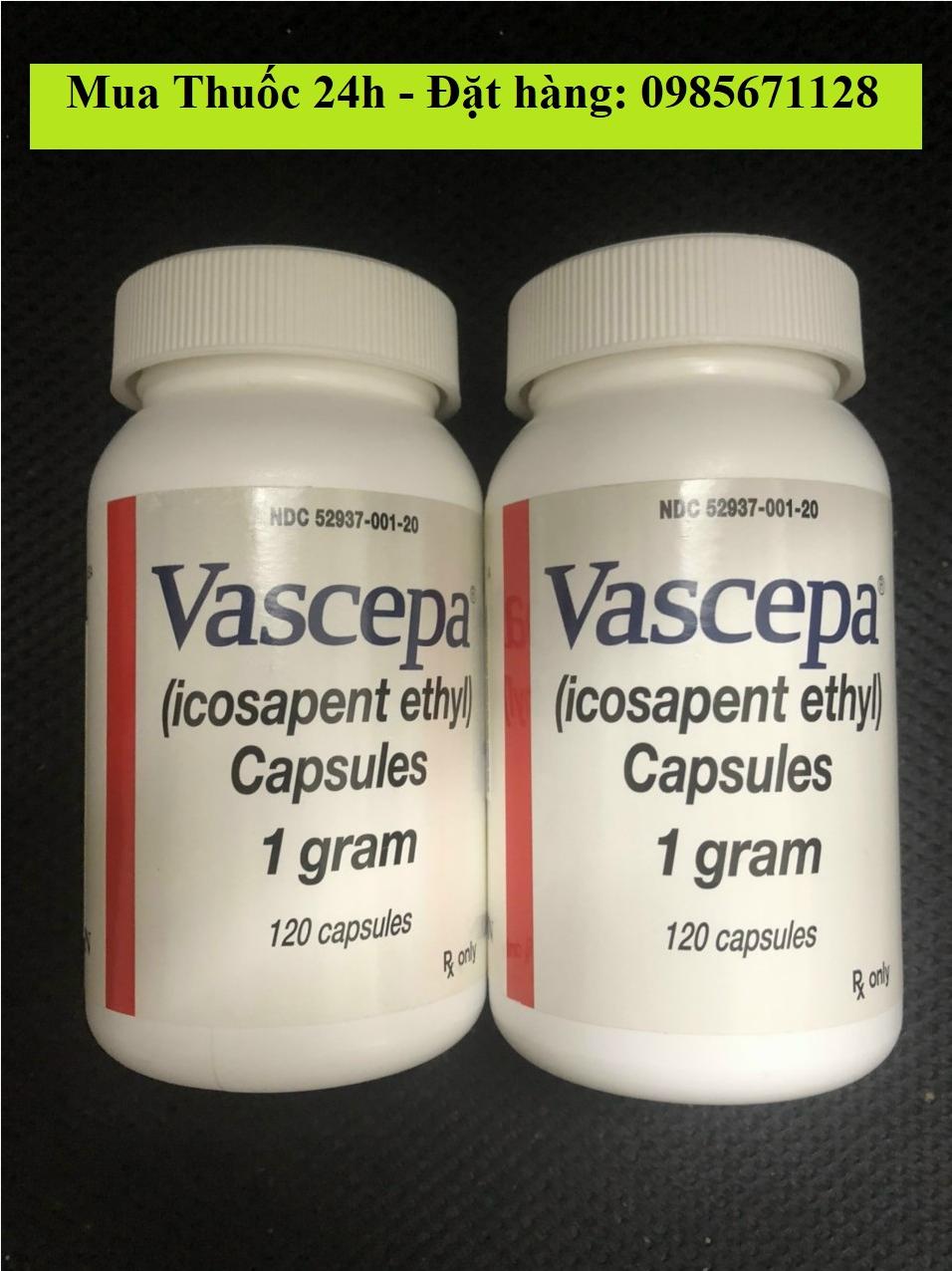 Thuốc Vascepa Icosapent Ethyl giá bao nhiêu mua ở đâu