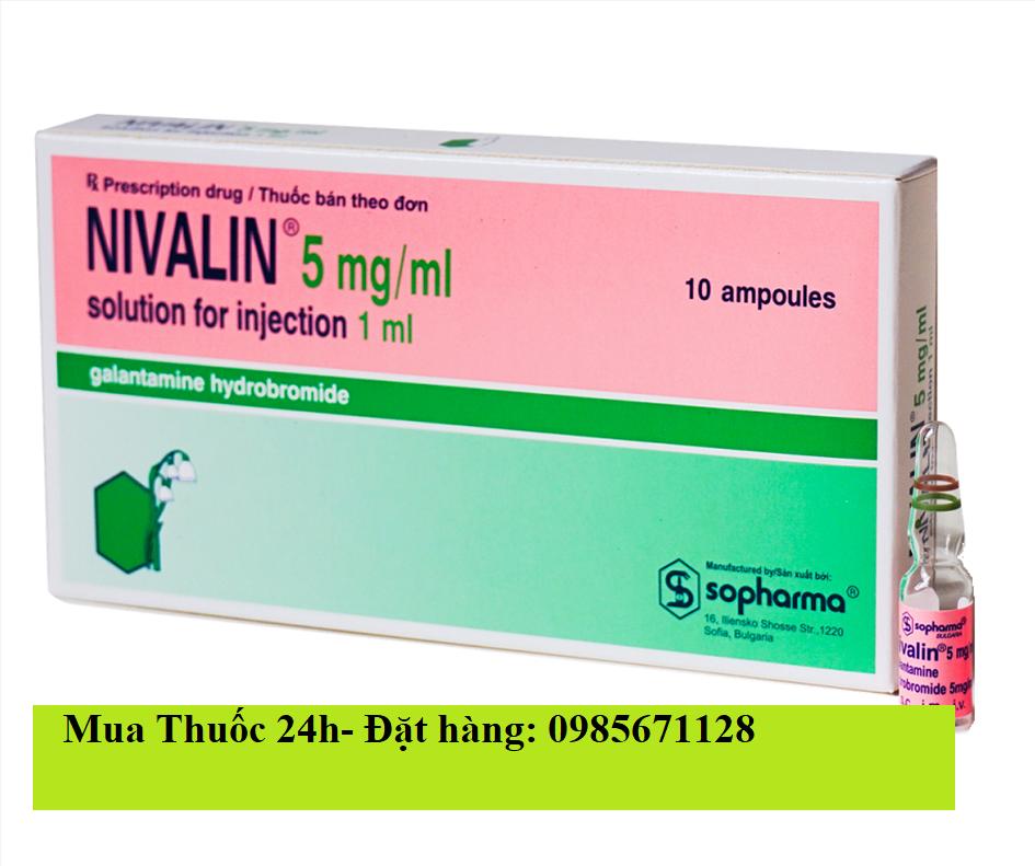 Thuốc Nivalin 5mg/ml Galantamine giá bao nhiêu mua ở đâu