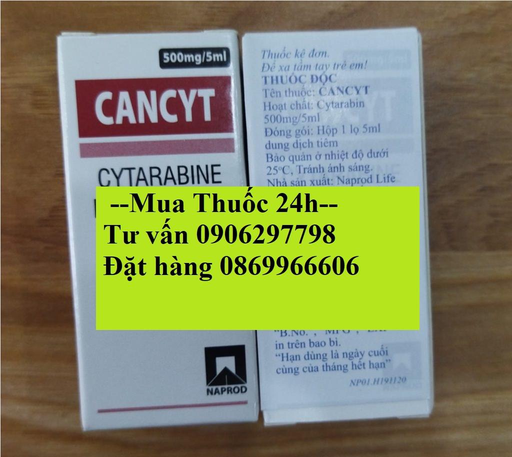 Thuốc Cancyt Cytarabine giá bao nhiêu mua ở đâu?