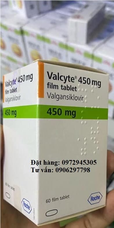 Thuốc Valcyte Valganciclovir giá bao nhiêu mua ở đâu?