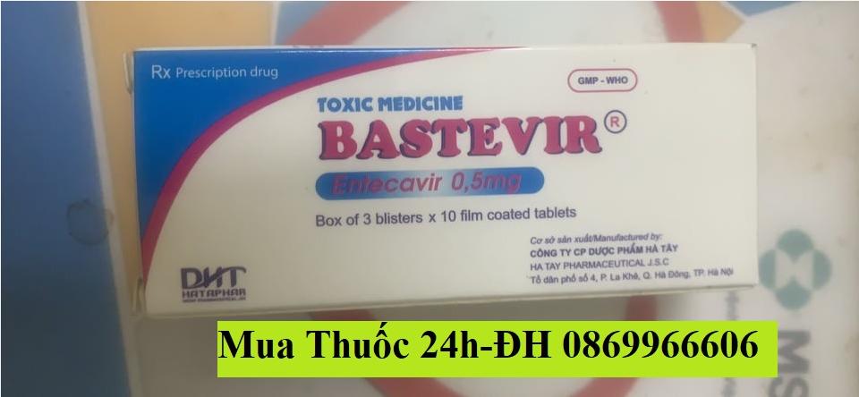 Thuốc Bastevir Entecavir giá bao nhiêu mua ở đâu?