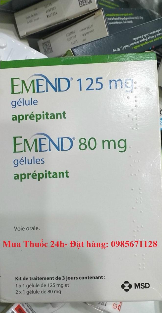 Thuốc Emend 125 mg/80 mg Aprepitant giá bao nhiêu mua ở đâu