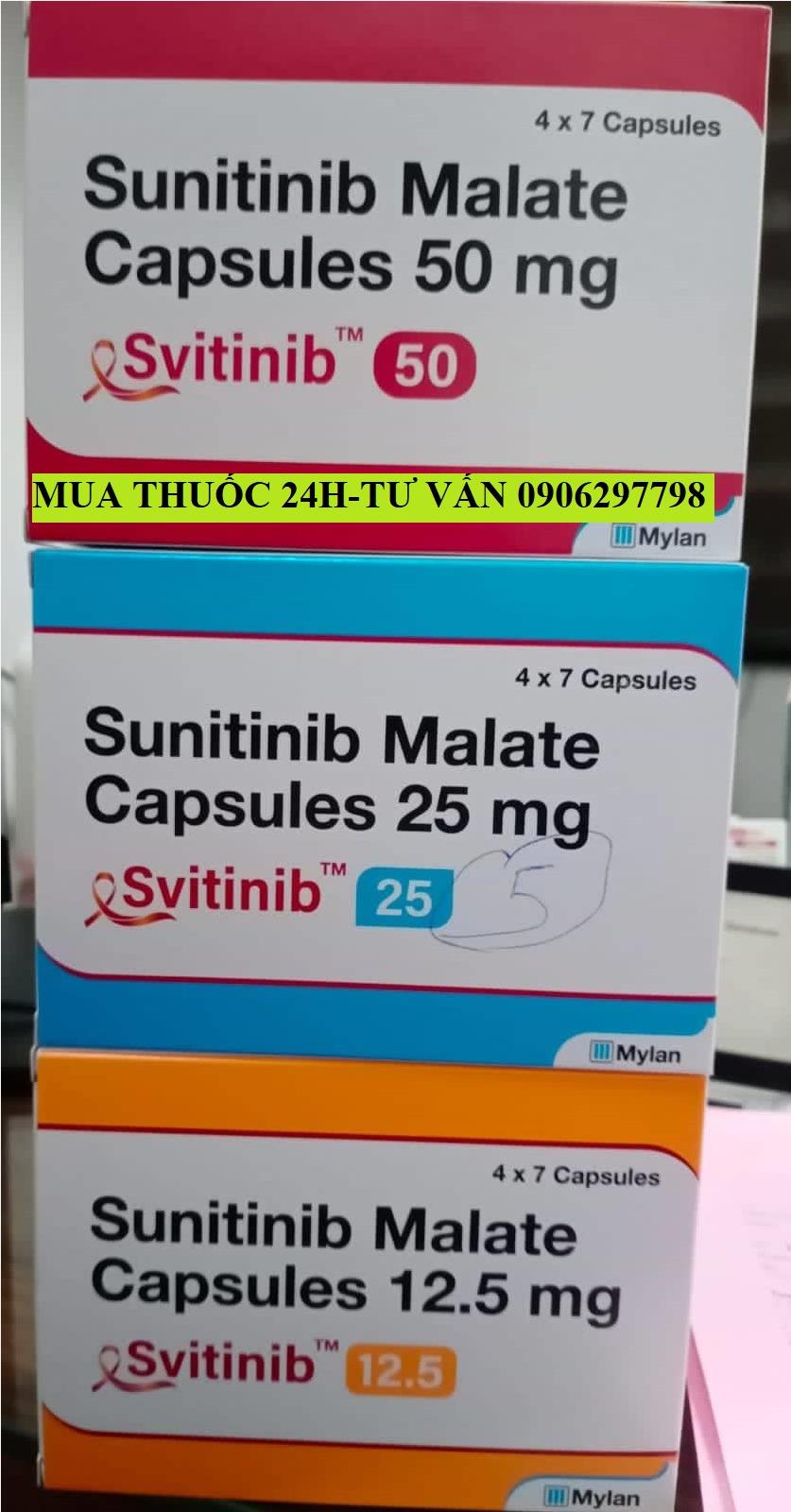 Thuốc Svitinib Sunitinib giá bao nhiêu mua ở đâu?