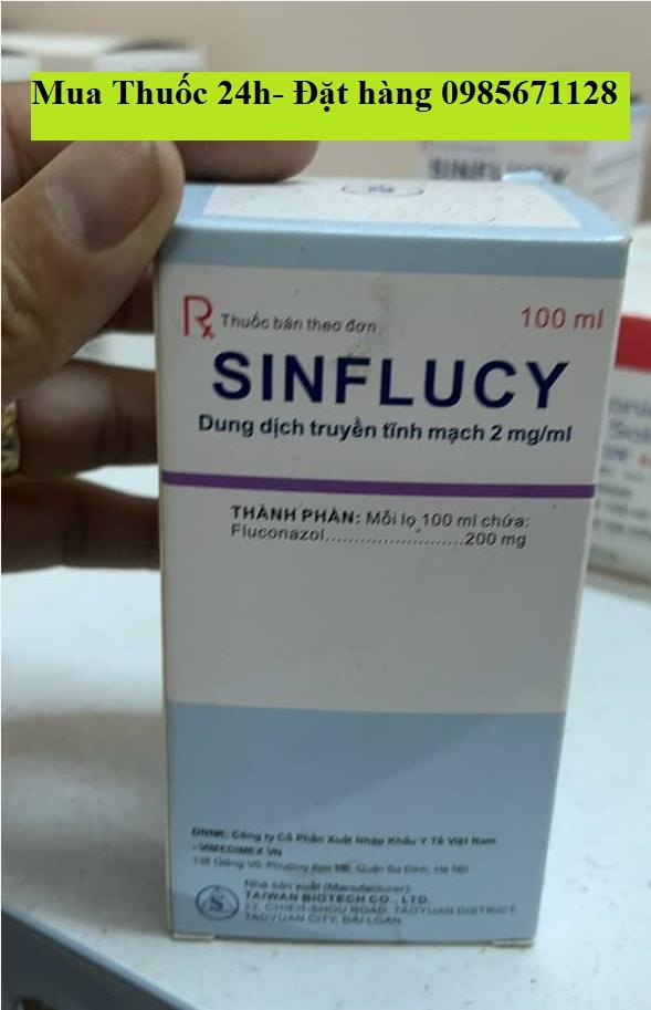 Thuốc Sinflucy 100ml Fluconazole giá bao nhiêu mua ở đâu