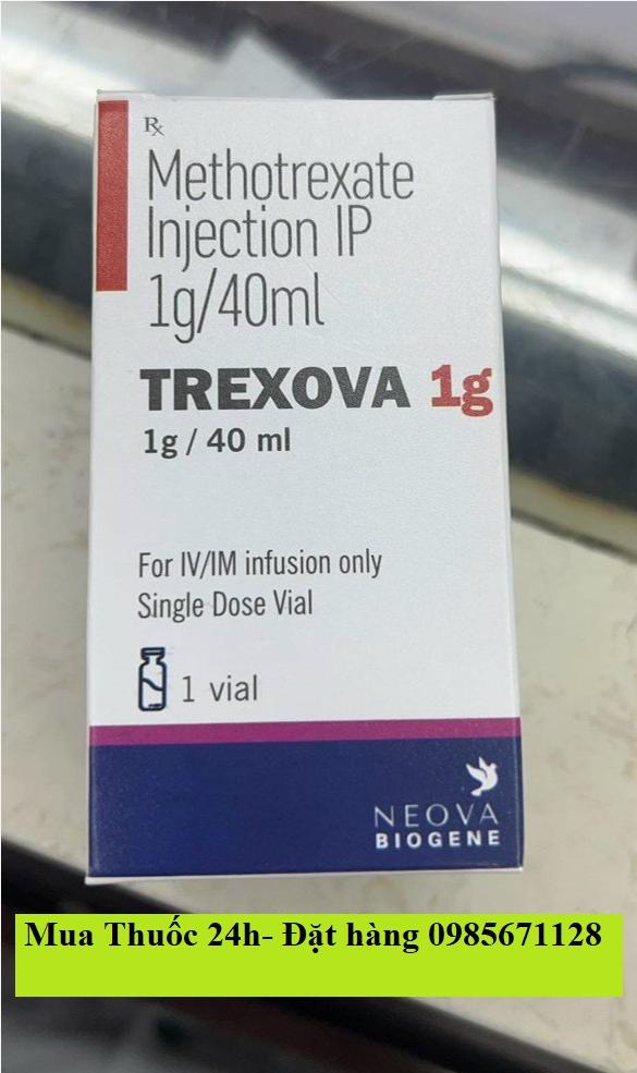 Thuốc Trexova Methotrexat 1g/40ml giá bao nhiêu mua ở đâu?