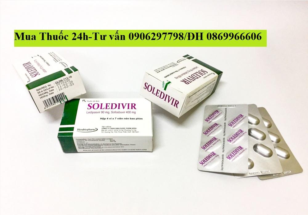 Thuốc Soledivir (Ledipasvir 90mg và sofosbuvir 400mg) giá bao nhiêu mua ở đâu?