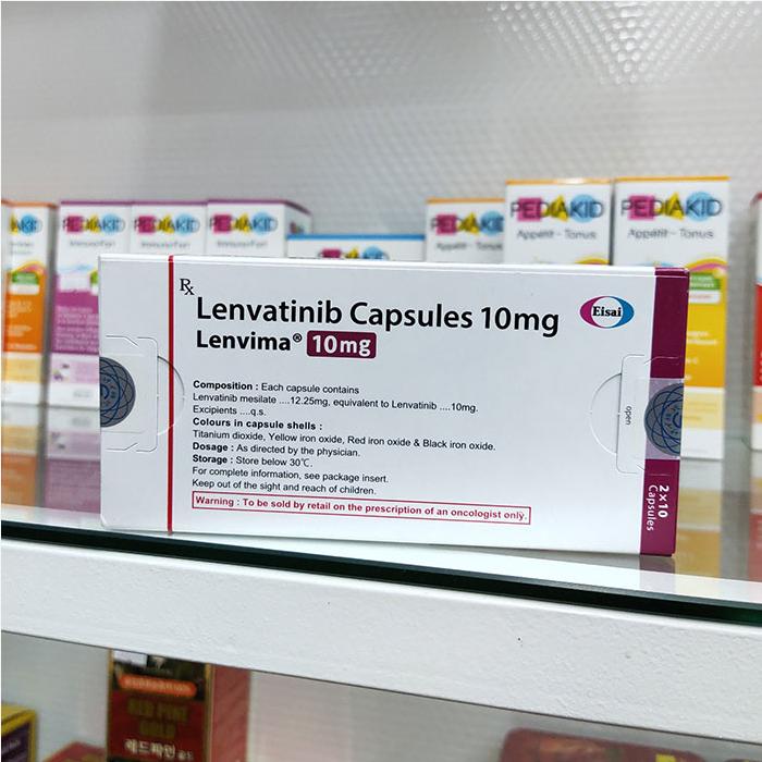 Thuốc Lenvima Lenvatinib 4mg giá bao nhiêu mua ở đâu?