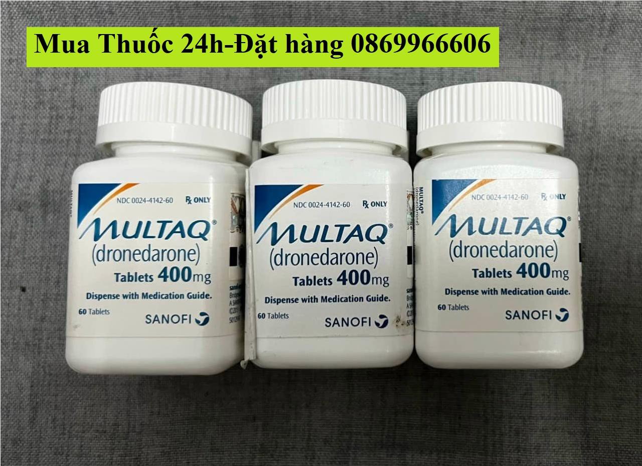 Thuốc Multaq Dronedarone 400mg giá bao nhiêu mua ở đâu?
