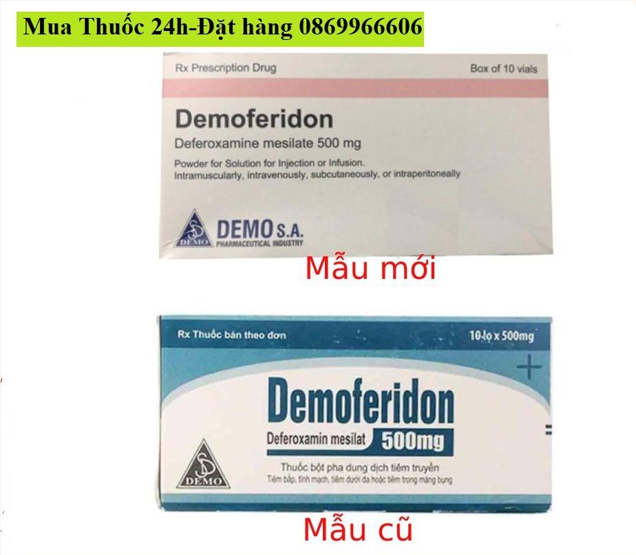 Thuốc Demoferidon (Deferoxamine) giá bao nhiêu mua ở đâu?