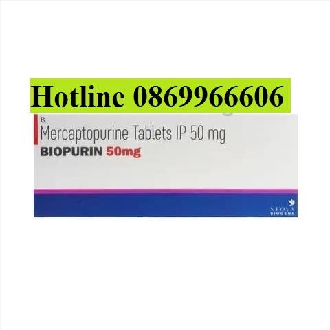 Thuốc Biopurin 50mg Mercaptopurine giá bao nhiêu mua ở đâu?